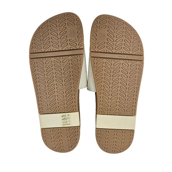 MESSAGE Mullen Classic Slides 39 Creme Brulee Neutral Minimalist Vegan Light - Picture 11 of 11